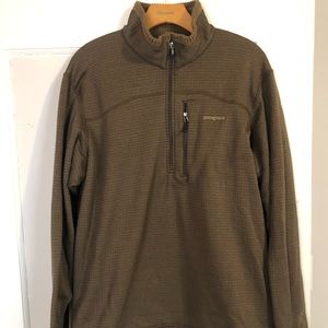 Patagonia r1 xl fleece brown